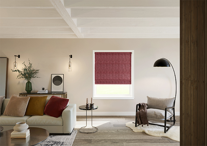 Tiverton, Carmine - Twist&Fit Roman Blind - Image 9
